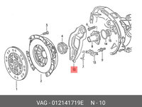 Furca rulment presiune Audi A6 4B 2002 2003 2.5 TDI AKE OEM 012141719E