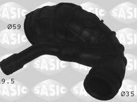 Furtun aer supraalimentare 3330001 SASIC pentru Ford Fiesta Ford Ikon Peugeot 206 CitroEn C3 Peugeot 307 Ford Fusion CitroEn C2 CitroEn Xsara Peugeot 1007 CitroEn C1 Peugeot 107 Toyota Aygo Peugeot 207 CitroEn Nemo Peugeot Bipper Peugeot 206