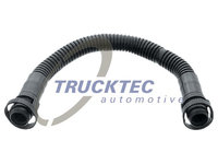 Furtun,aerisire bloc motor (0710055 TRUCKTEC) AUDI,VW