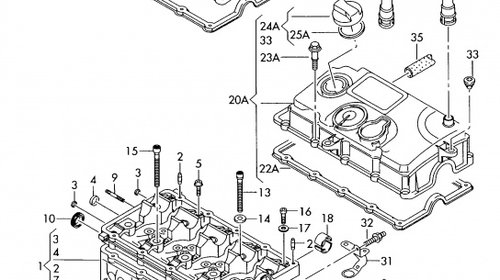 Furtun Aerisire Chiulasa Febi Skoda Octavia 1 1996-2010 45319