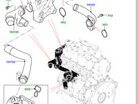 Furtun By-Pass Land Rover Discovery Sport / Range Rover Evoque 2.0 ingenium