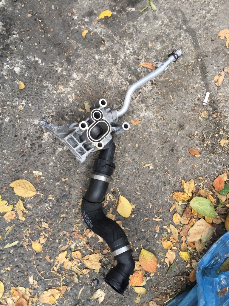 Furtun cu stut apa Audi A5 Q7 3.0 TDI