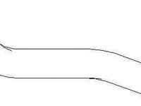 Furtun de aerisirerezervor combustibil OPEL ASTRA G cupe F07 TOPRAN 207 554