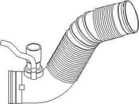 Furtun filtru aer AUDI A3 8L1 TOPRAN 111 017