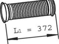 Furtun flexibil, sistem de esapament DINEX 22126