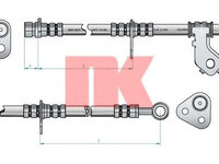 Furtun frana 852633 NK pentru Honda Civic Honda Ballade Rover 400 Rover 45