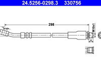 Furtun frana ATE 24.5256-0298.3