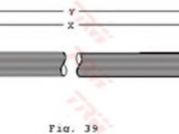 Furtun frana AUDI COUPE (81, 85) (1980 - 1988) TRW PHB113