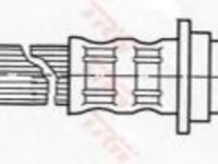 Furtun frana BMW 3 Compact (E46) (2001 - 2005) TRW PHB425