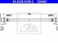 Furtun frana BMW 8 (E31), BMW 7 limuzina (E38), BMW 5 limuzina (E39) - ATE 83.6235-0100.3