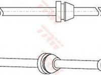 Furtun frana CHEVROLET KALOS limuzina TRW PHD947 PieseDeTop