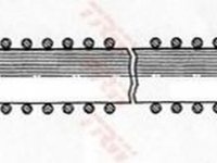 Furtun frana CITROEN AX ZA- TRW PHB105