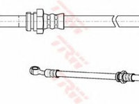 Furtun frana DAEWOO NUBIRA Wagon KLAJ TRW PHD992 PieseDeTop