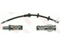 Furtun frana fata TRW, Alfa Romeo 147 (937), 2000-2010, 156 (932), 1997-2005, GT (937), 11.2003-09.2010, partea stanga=dreapta, Fata, puntea fata, stanga, dreapta, Tip frana : frane disc, Sistem de franare : hidraulic