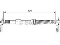 Furtun frana FORD FIESTA Mk III (GFJ) (1989 - 1997) Bosch 1 987 476 441