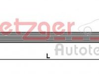 Furtun frana FORD FOCUS III METZGER 4111214