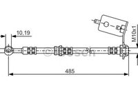 Furtun frana HYUNDAI SANTA F I SM BOSCH 1987481050