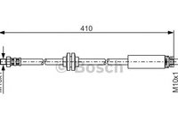 Furtun frana MAZDA 2 (DY) - OEM - MAXGEAR: 52-0301 - W02748948 - LIVRARE DIN STOC in 24 ore!!!