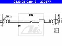 Furtun frana MERCEDES-BENZ A-CLASS W168 ATE 24512302813