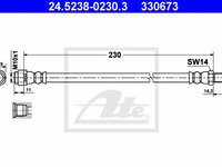 Furtun frana MERCEDES-BENZ A-CLASS (W169) (2004 - 2012) ATE 24.5238-0230.3