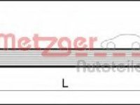 Furtun frana MERCEDES-BENZ E-CLASS (W124) (1993 - 1995) METZGER 4114733