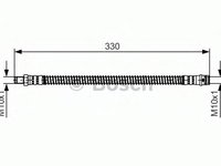 Furtun frana MERCEDES-BENZ SL (R230), MERCEDES-BENZ C-CLASS limuzina (W204), MERCEDES-BENZ C-CLASS T-Model (S204) - BOSCH 1 987 481 394