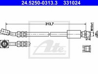 Furtun frana OPEL MERIVA ATE 24525003133