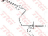 Furtun frana OPEL MERIVA B TRW PHD566 PieseDeTop