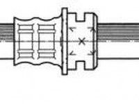 Furtun frana OPEL OMEGA B combi 21 22 23 FERODO FHY3009