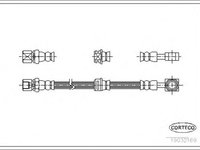 Furtun frana OPEL VECTRA B combi 31 CORTECO 19032169