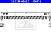 Furtun frana PEUGEOT 306 (7B, N3, N5) (1993 - 2003) ATE 24.5228-0245.3