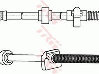 Furtun frana PHB419 TRW pentru Peugeot 508 CitroEn C5 Peugeot 407 CitroEn C6