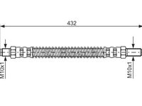 Furtun frana puntea spate (1987476584 BOSCH) LAND ROVER