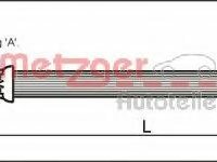 Furtun frana RENAULT CLIO Mk II (BB0/1/2_, CB0/1/2_), RENAULT VEL SATIS (BJ0_), RENAULT SYMBOL I (LB0/1/2_) - METZGER 4111166