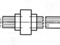 Furtun frana RENAULT ESPACE III JE0 FERODO FHY3036