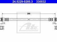 Furtun frana RENAULT EXTRA caroserie (F40_, G40_), RENAULT LAGUNA I I (B56_, 556_), RENAULT 21 limuzina (L48_) - ATE 24.5229-0285.3