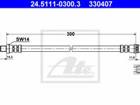 Furtun frana RENAULT SANDERO/STEPWAY I (2007 - 2016) ATE 24.5111-0300.3