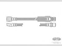 Furtun frana SAAB 9-3 Cabriolet YS3F CORTECO 19018874