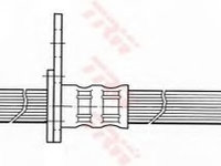 Furtun frana SUBARU IMPREZA Hatchback (2000 - 2007) TRW PHD438 piesa NOUA