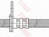 Furtun frana SUBARU IMPREZA hatchback GP TRW PHD437