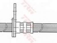 Furtun frana SUBARU IMPREZA limuzina GD TRW PHD438