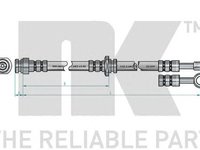 Furtun frana SUZUKI IGNIS II - OEM - NK: 855217 - Cod intern: W02294076 - LIVRARE DIN STOC in 24 ore!!!