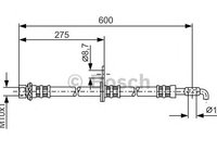 Furtun frana TOYOTA CAMRY limuzina (_XV4_) - Cod intern: W20146588 - LIVRARE DIN STOC in 24 ore!!!