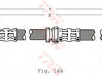 Furtun frana VOLVO S40 I VS TRW PHD346 PieseDeTop