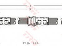 Furtun frana VOLVO S40 I VS TRW PHD346