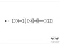 Furtun frana VW CADDY II Caroserie (9K9A) (1995 - 2004) CORTECO 19018523 piesa NOUA