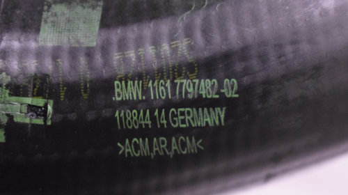 Furtun intercooler BMW Seria 3 E91 2.0 D 143 CP 7797482 639