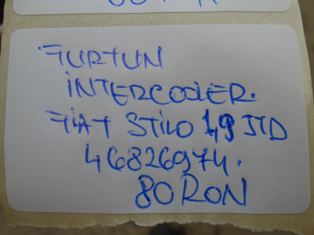 Furtun intercooler fiat stilo 1.9jtd cod