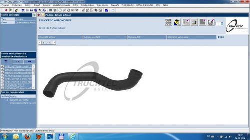 Furtun intercooler turbo- 901.528.4782-1