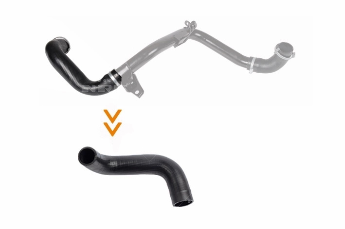 Furtun intercooler/turbo admisie NRF FORD FOCUS C-MAX (DM2) 2003-2007 - 166204
